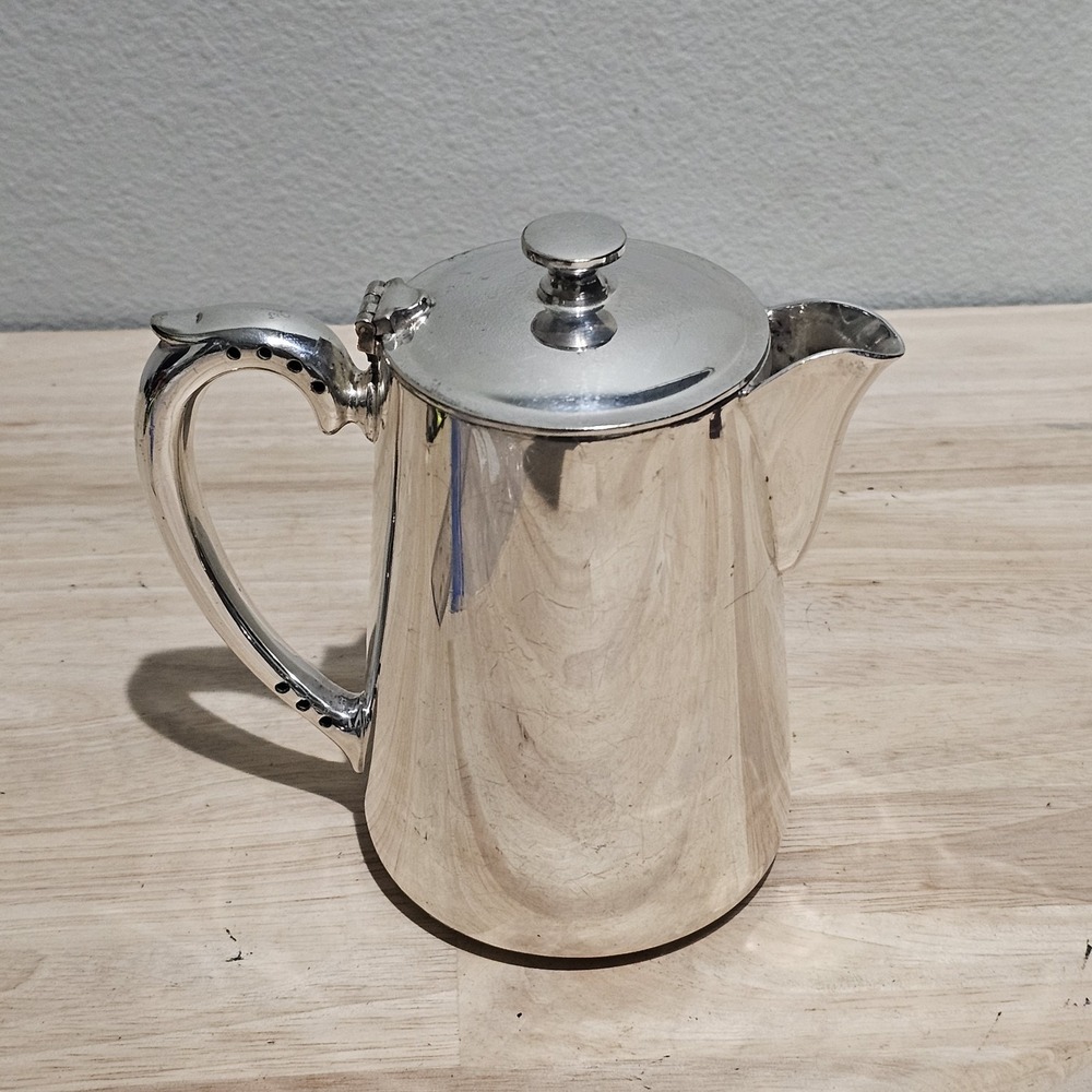 Antique Thomas Turner & Co Sheffield Silver Plated Tea Or Hot Water Pot 500/1